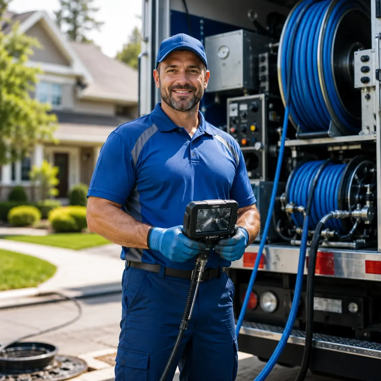 Local outdoor drain cleaning specialists in Bloomingburg, OH